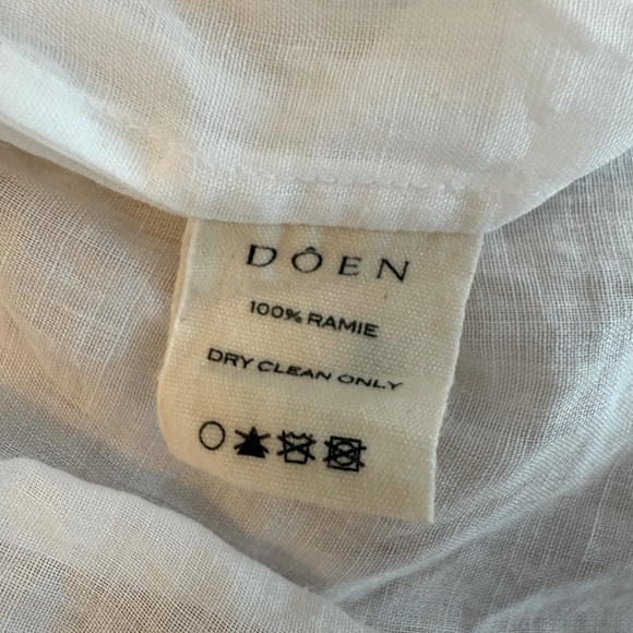 Doen Beaux top in white salt size M - Picture 5 of 8
